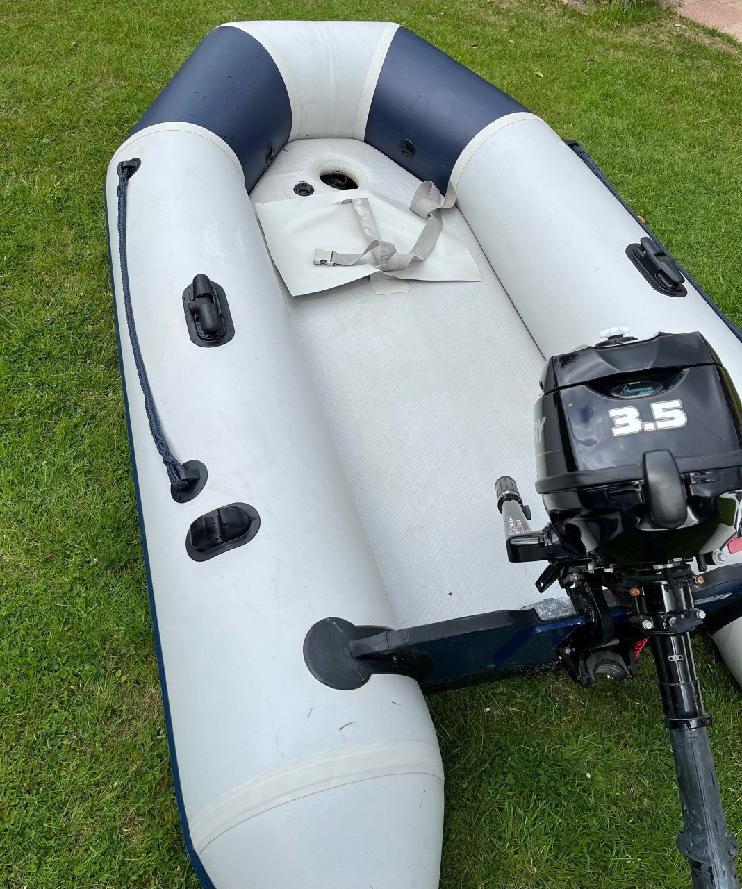Airdeck rubberboot 3.5 pk mercury
