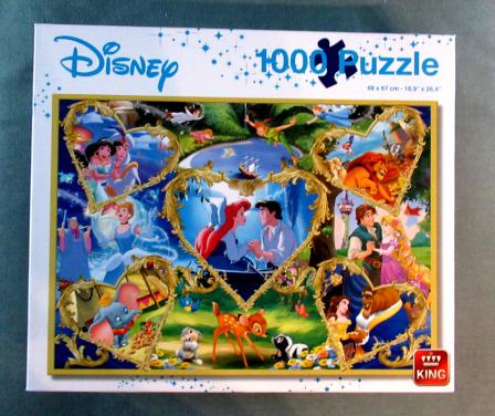 Legpuzzel Disney 1000 stukjes 5 euro