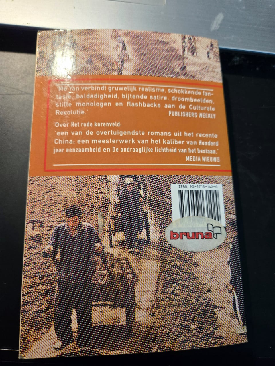 Boek: De knoflookliederen 1997 geschreven door Nobelprijswinnaar Mo Yan.