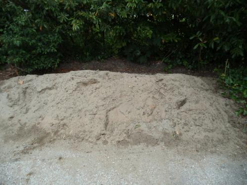 Gratis zand Gereserveerd