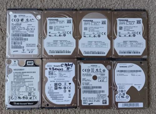 Diverse harde schijven te koop