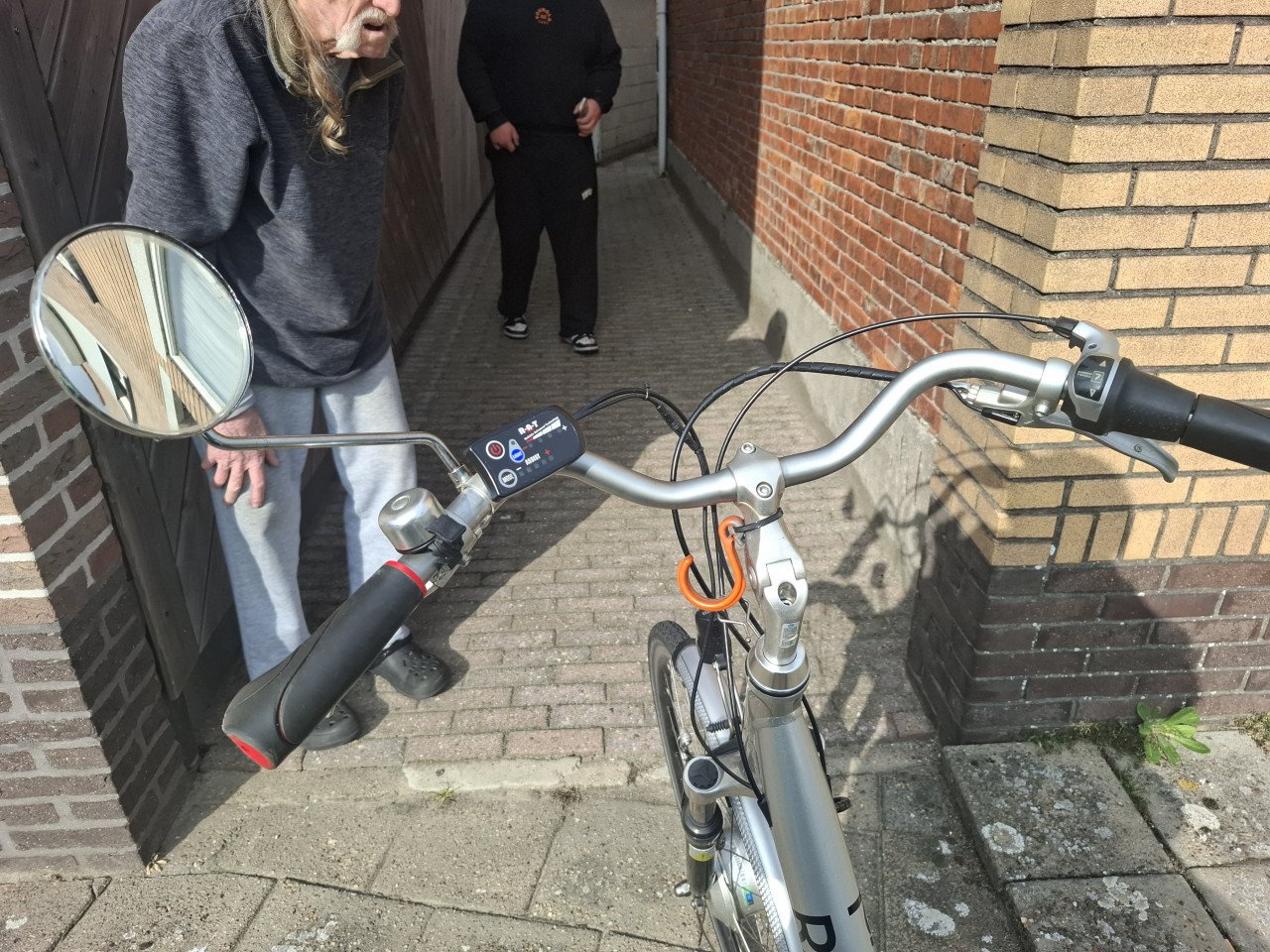 Electrische fiets met nieuwe accu