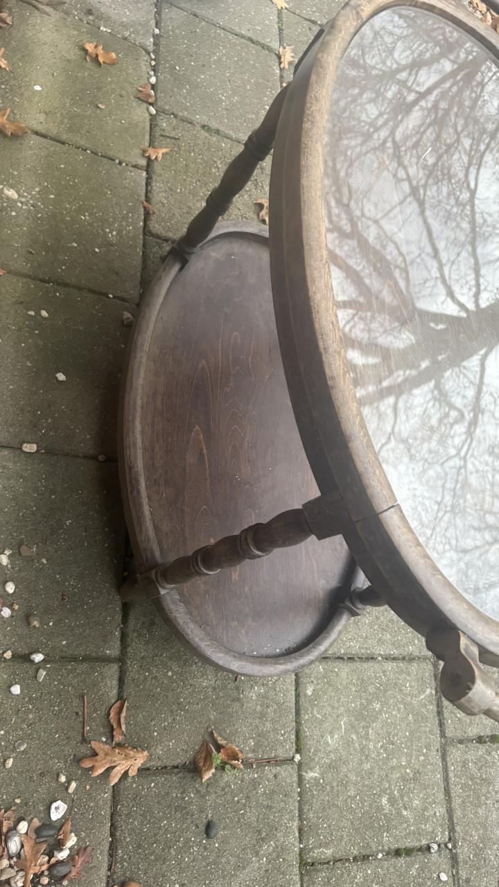 Brocante bijzettafel