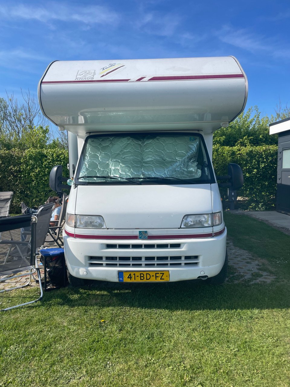 Mooie 6-persoonscamper fiat knaus opbouw