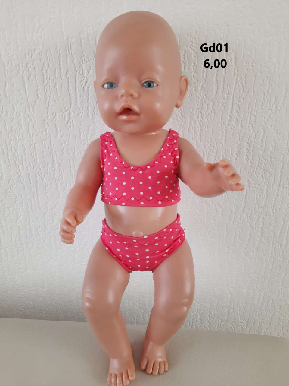Baby born / babyborn bikini . Opbrengst KiKa. Poppenkleertjes.