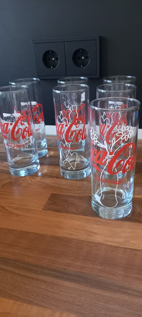 15 Coca Cola glazen