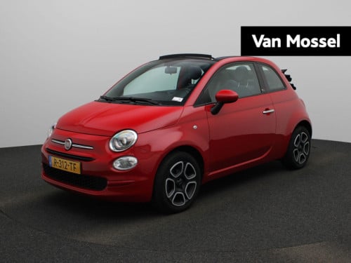 Fiat 500 C 1.0 hybrid club | cabrio | parkeer sensoren | dab | airco | crui