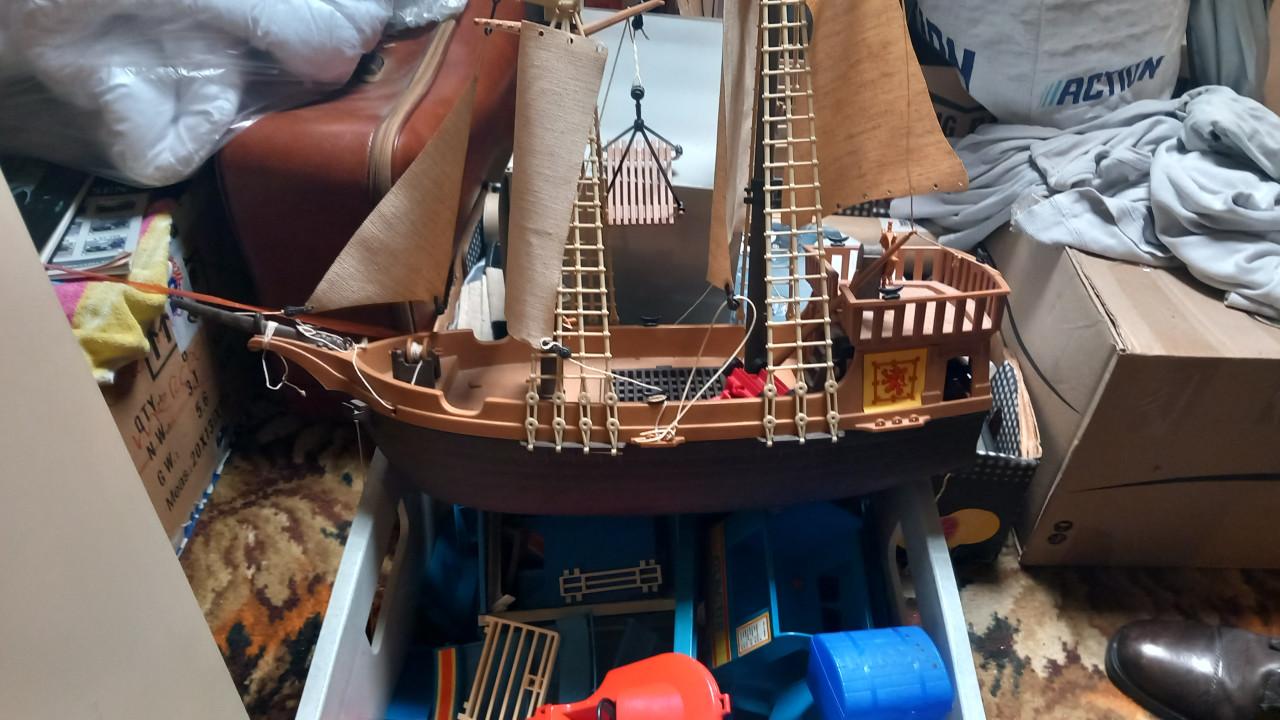 Curver bakken met playmobiel