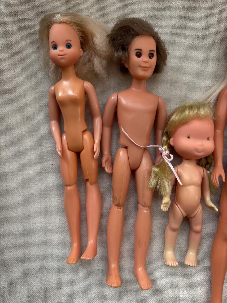 Vintage poppen jaren 70s