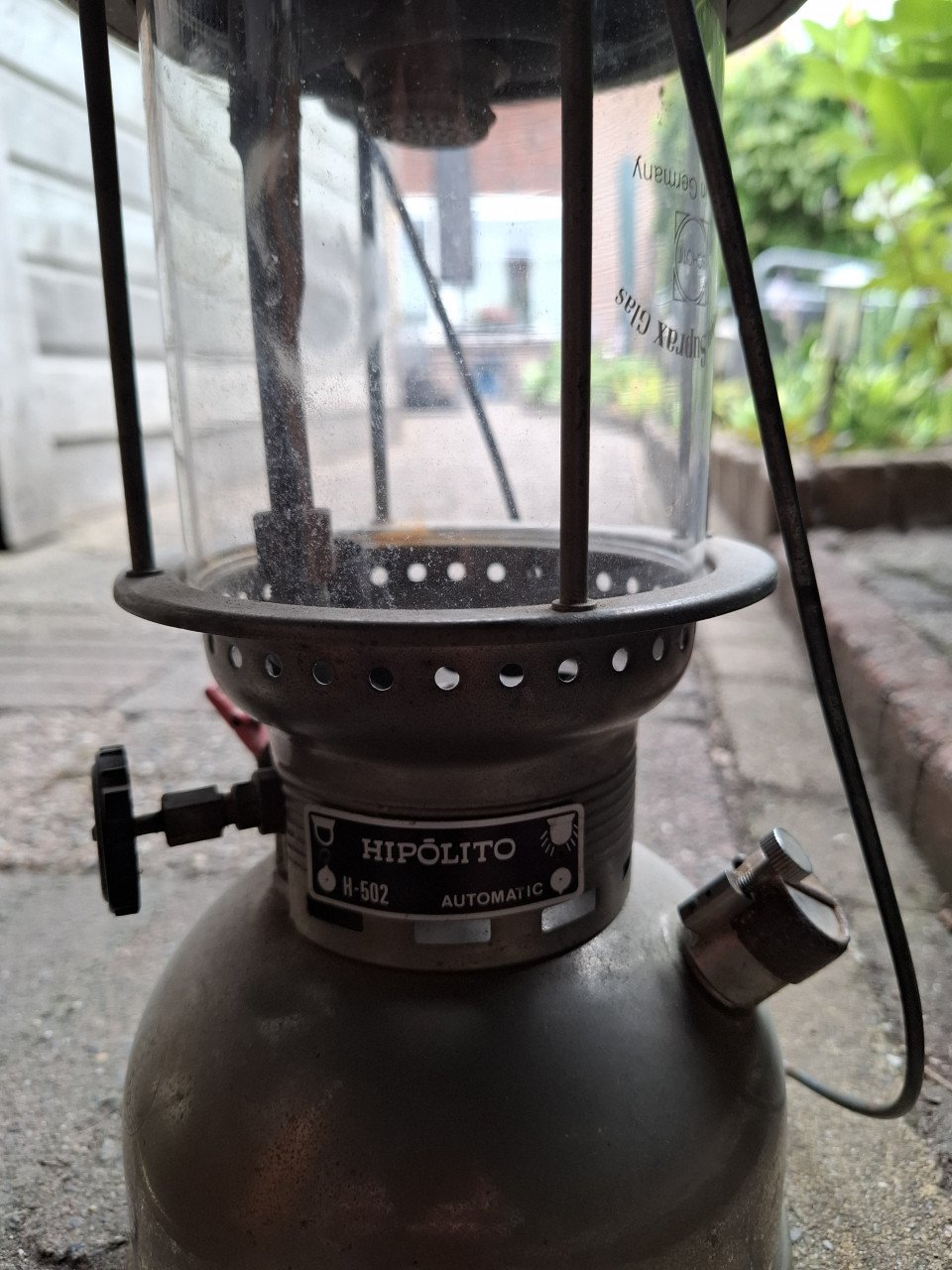 Te koop petromax druklamp
