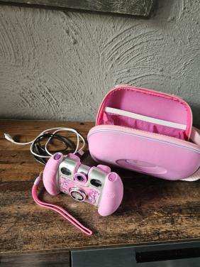 Zgan VTech Kidizoom Twist Digitale Camera Roze met Tasje