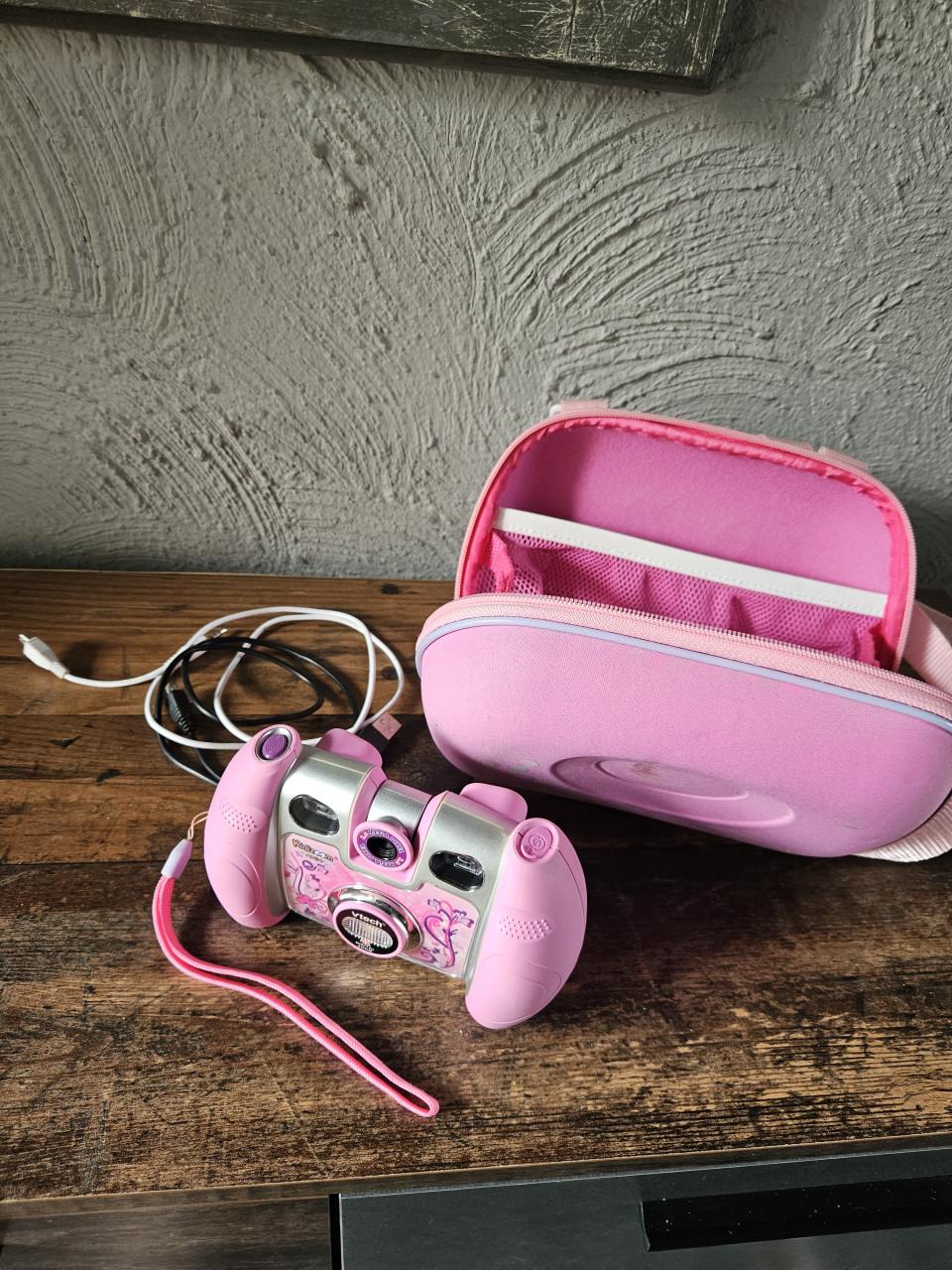 Zgan VTech Kidizoom Twist Digitale Camera Roze met Tasje