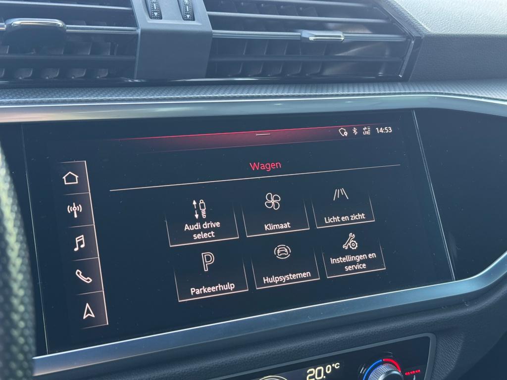 Audi Q3 sportback 35 tfsi s-line 3x * matrix led * black pack * stoelverwar