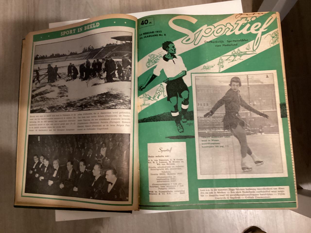 2 Jaargang Sportief.  Sportweekblad.