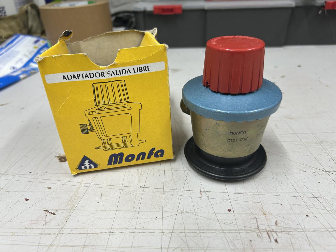 Gasregelaar/adapter Clip-On 35mm voor Spaanse gasflessen