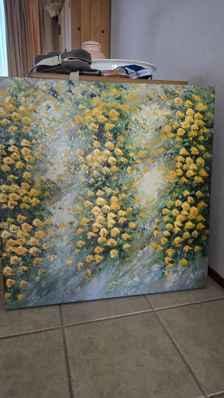 Mooie schilderijen bloemen