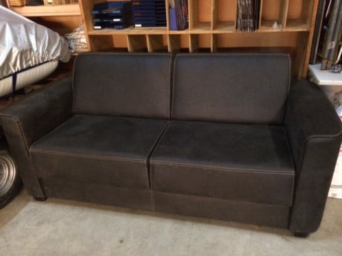 Zeer comfortabele  stevige bank