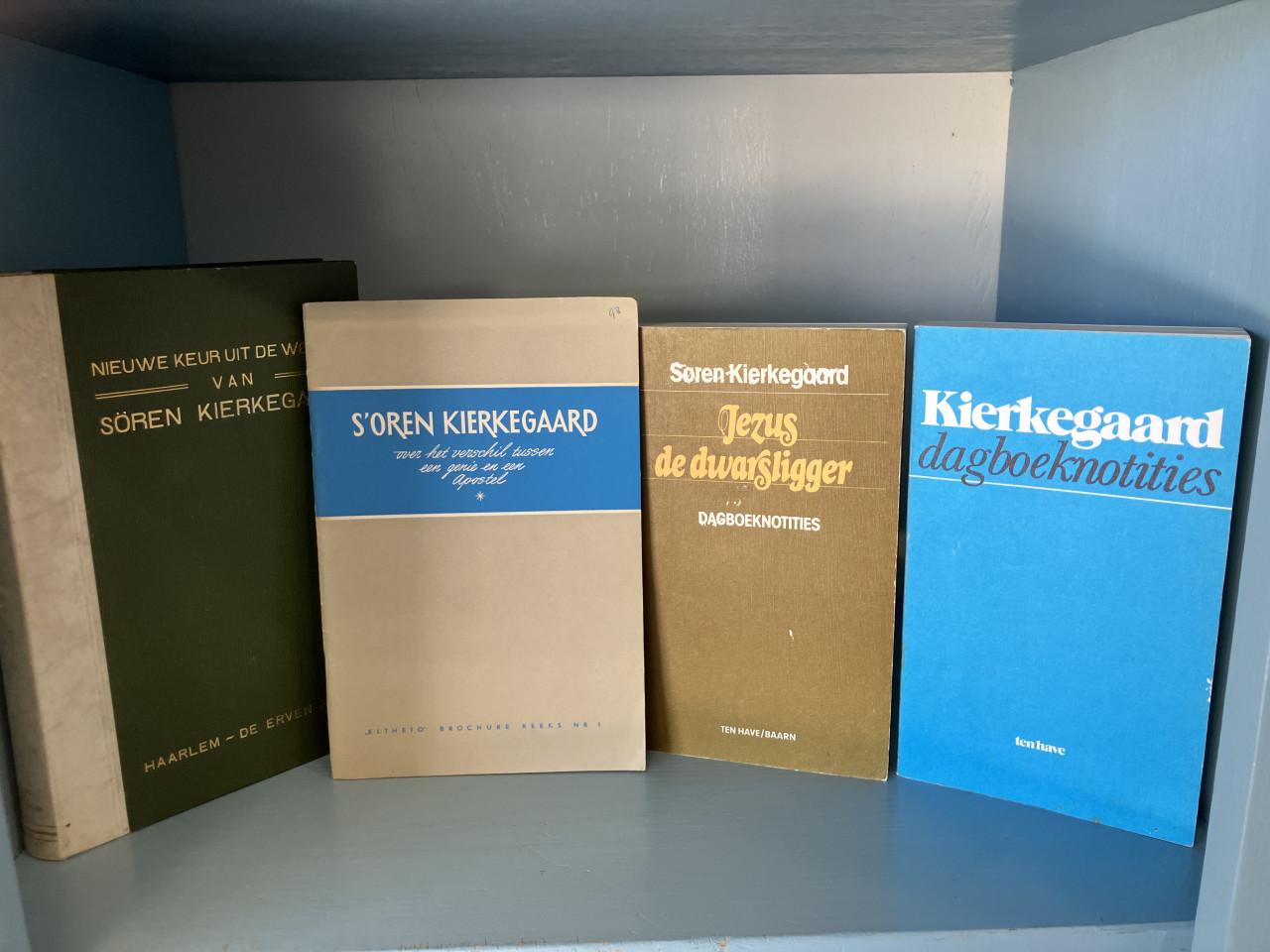 Soren Kierkegaard collectie filosofie boeken