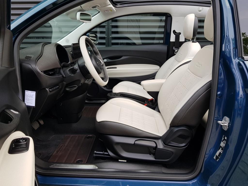 Fiat 500e cabrio la prima 42 kwh