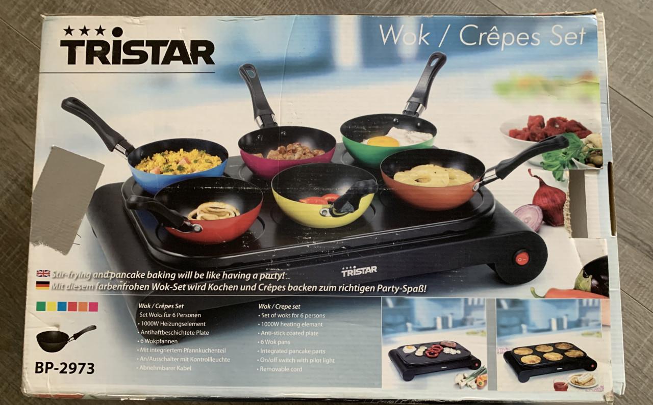 Wok / crêpes set (NIEUW)