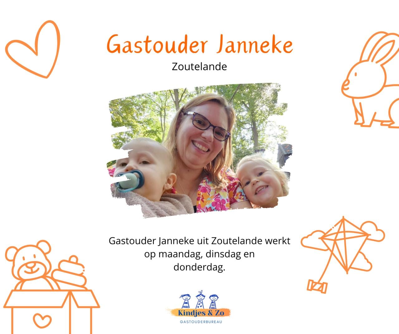 Deze lieve, betrouwbare en erkende gastouders hebben plaats!
