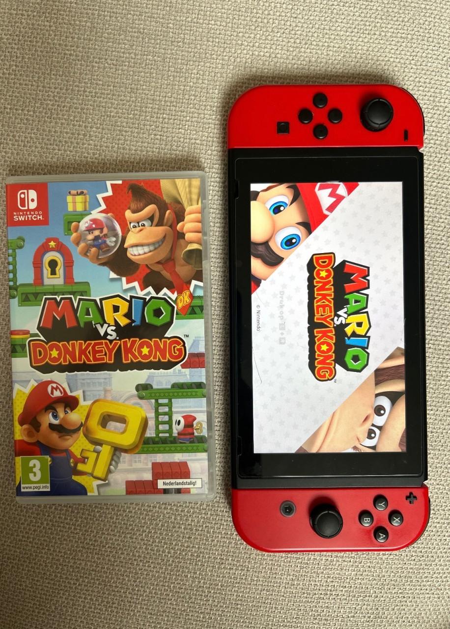 Mario vs Donkeykong spel nintento switch 1&2