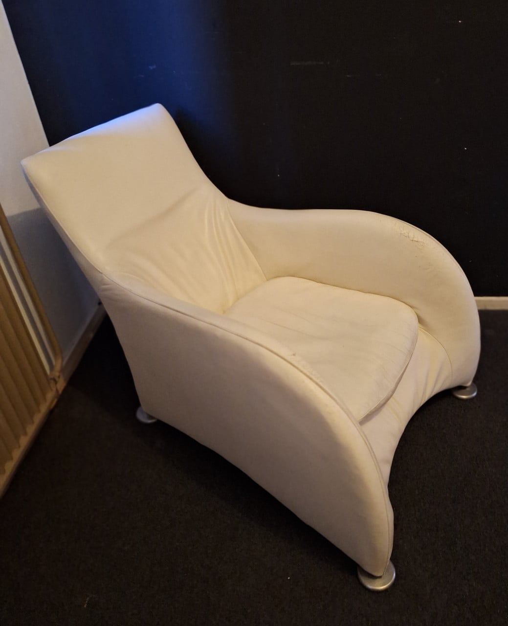 Montis loge lederen stoel