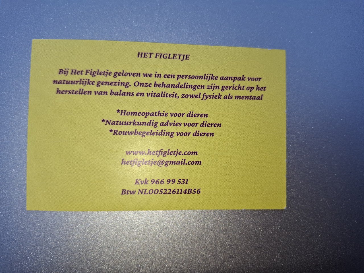 Homeopatisch -en natuurkundig advies voor dieren