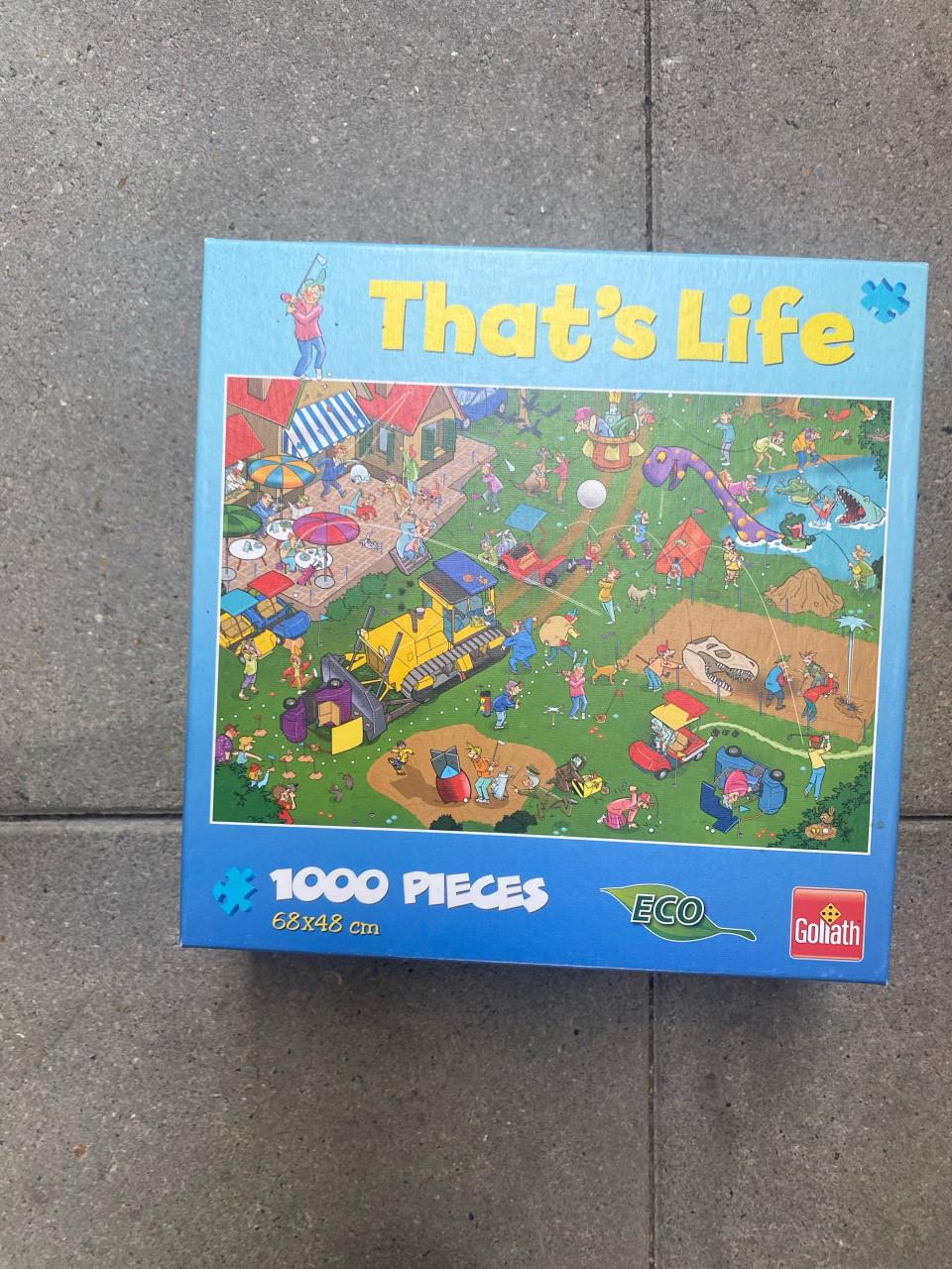 Te koop complete puzzel