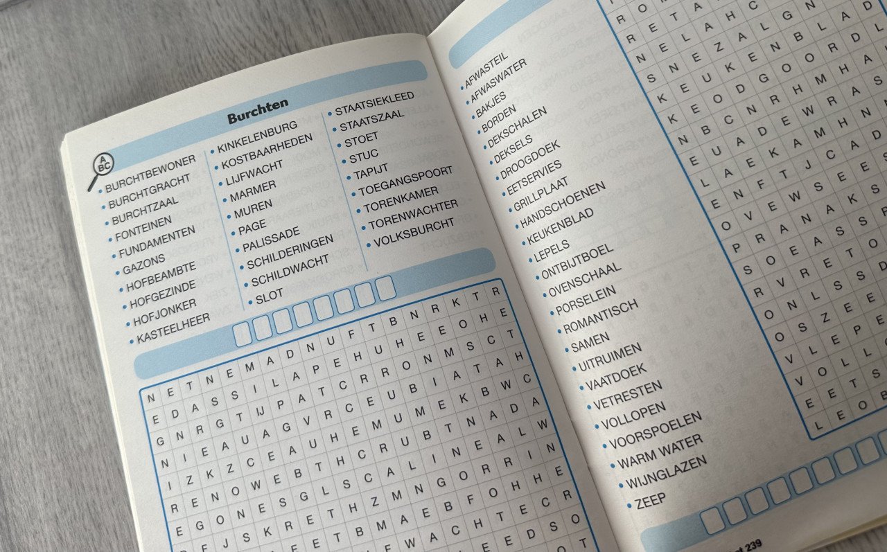 Vijf puzzelboekjes