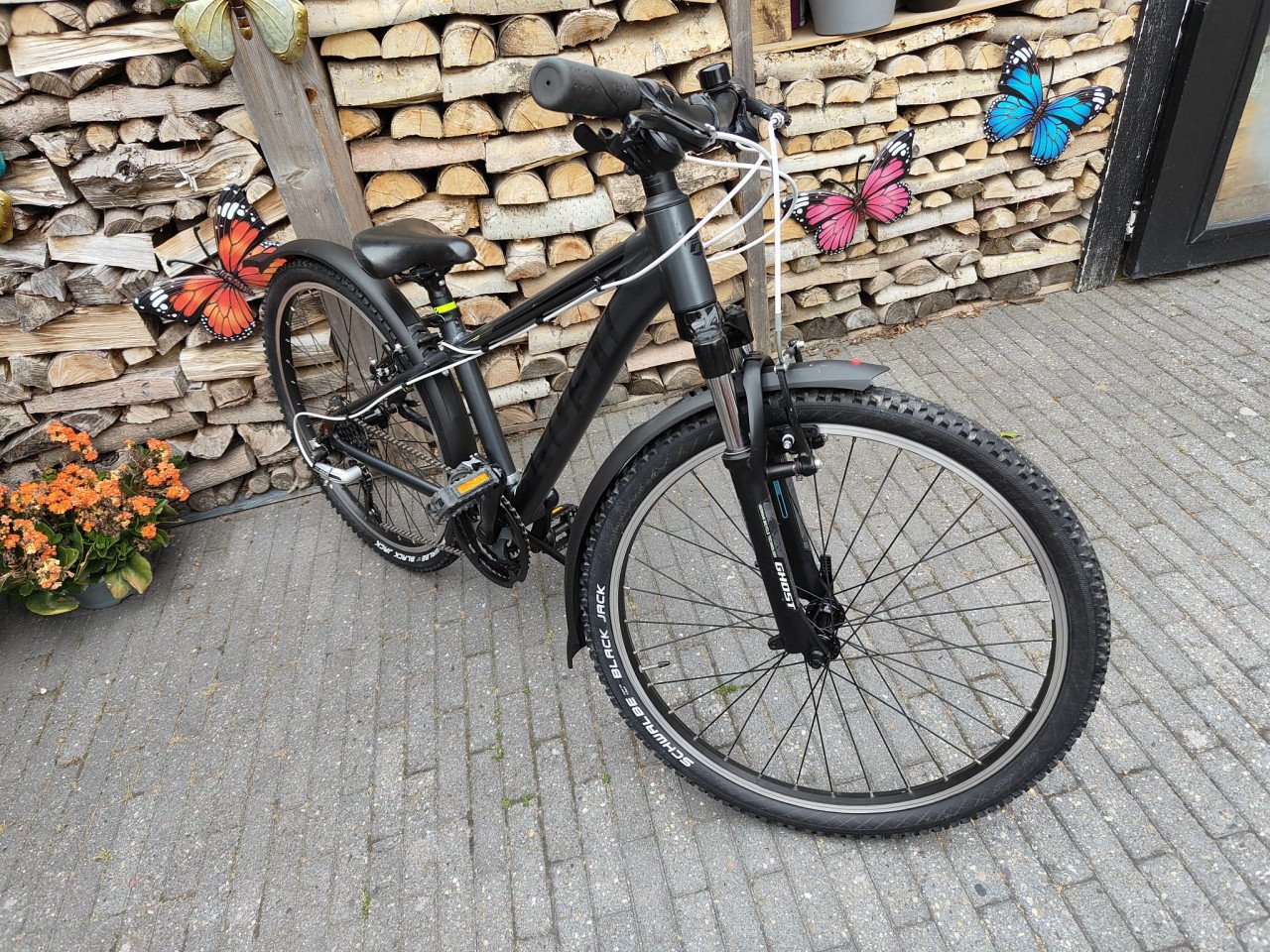 Ghost kato 24 inch mountainbike 24 versnellingen verende voorvork