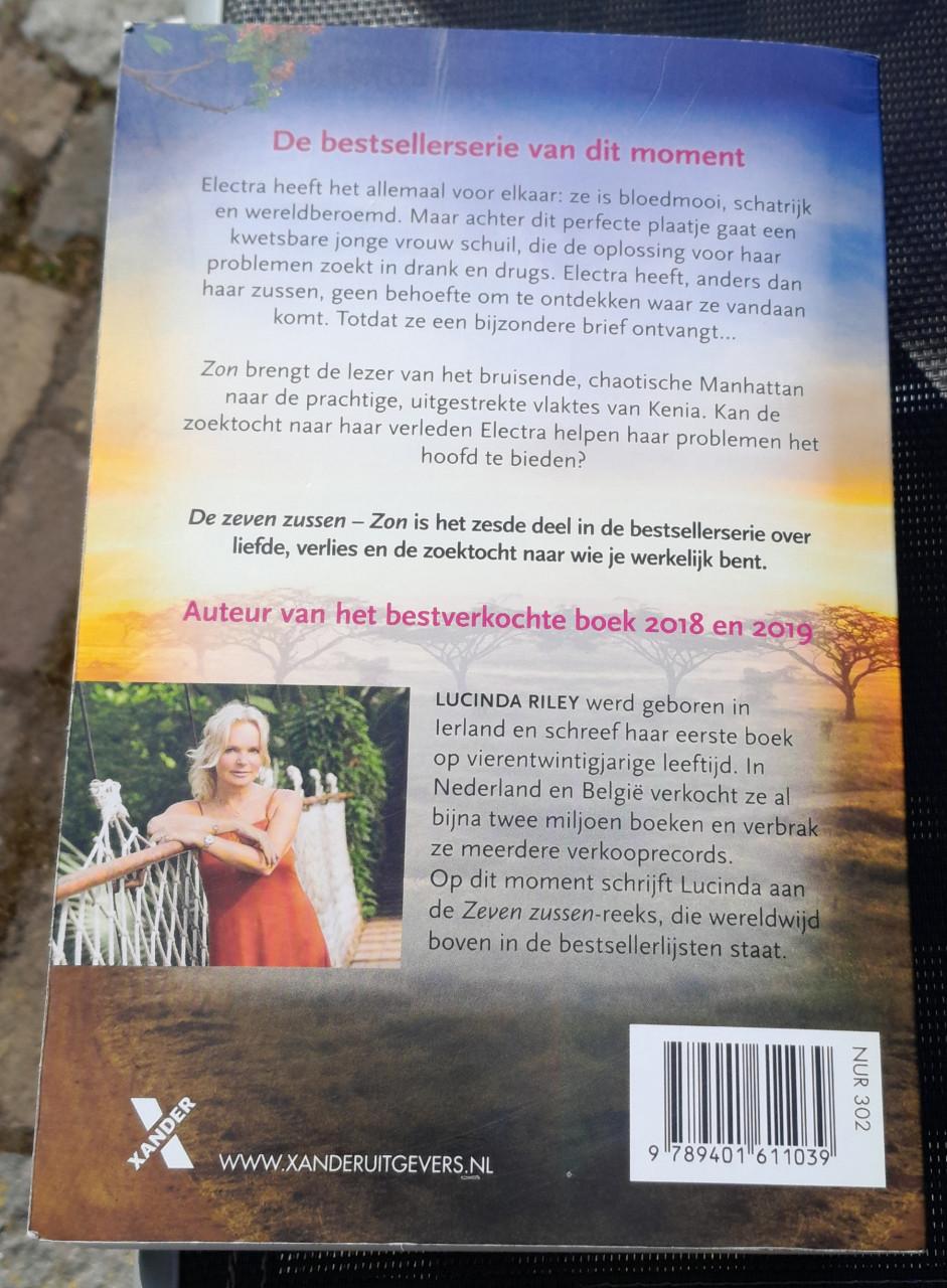 Lucinda Riley - De zeven zussen, Zon deel 6.