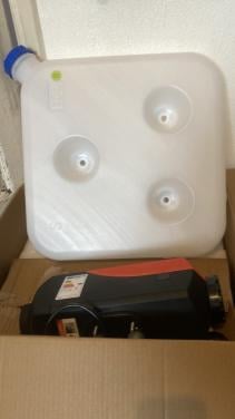 Standkachel.  2 kw.  Nieuw