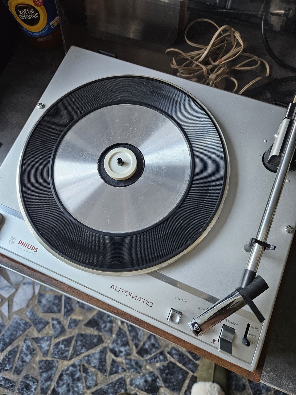 Werkende jaren 70 draaitafel PHILIPS 22-GA-160, nette staat