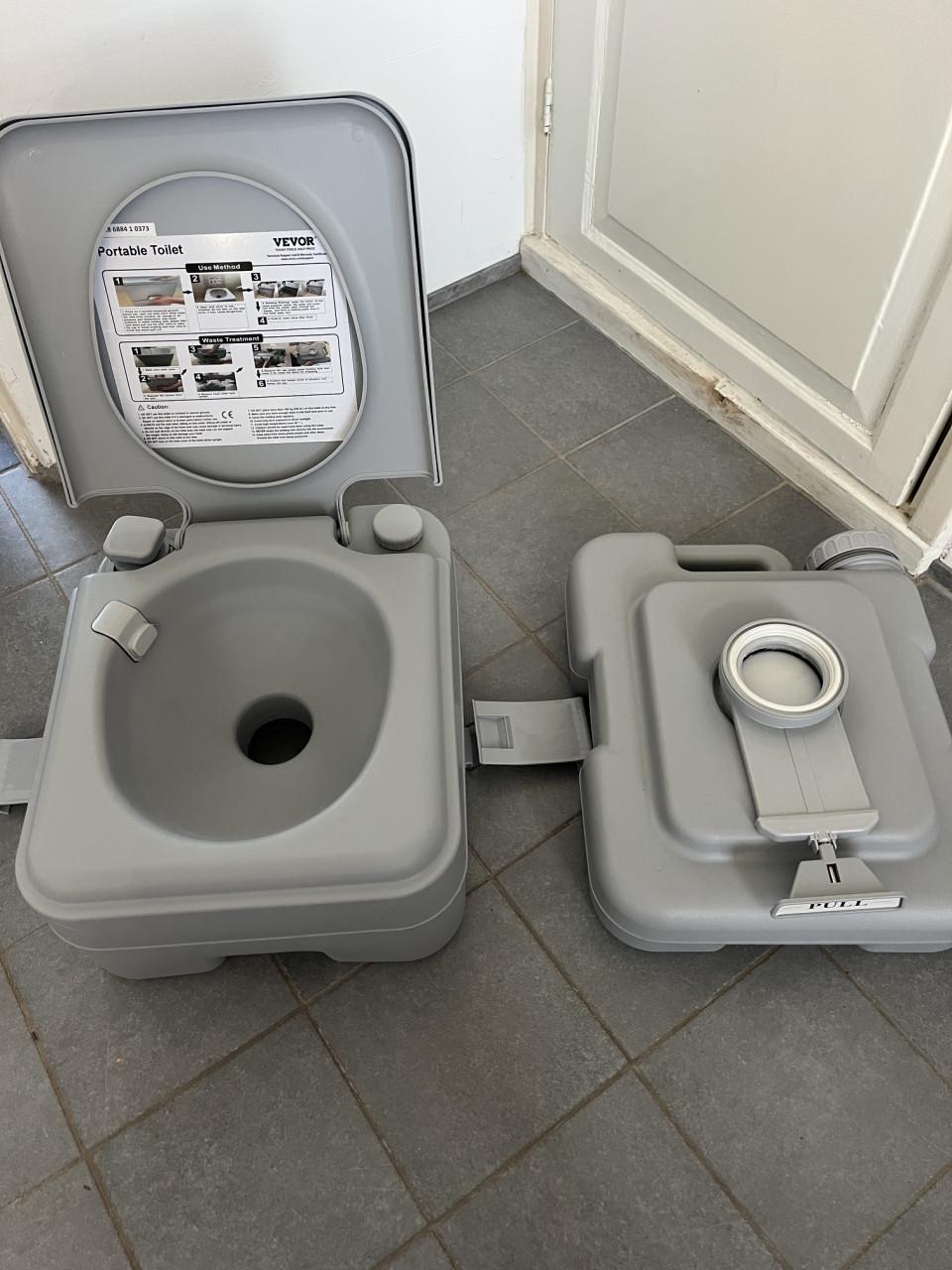 Vevor Draagbaar Chemisch Toilet