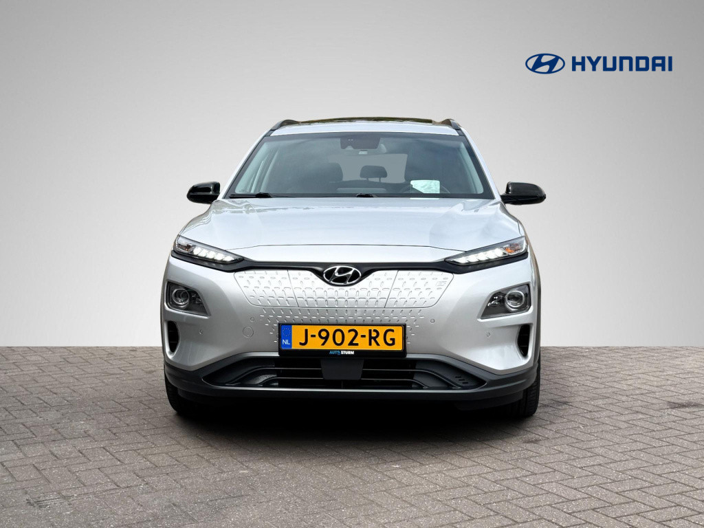 Hyundai Kona ev premium 64 kwh 3-fase lader | schuif-/kanteldak | navigatie