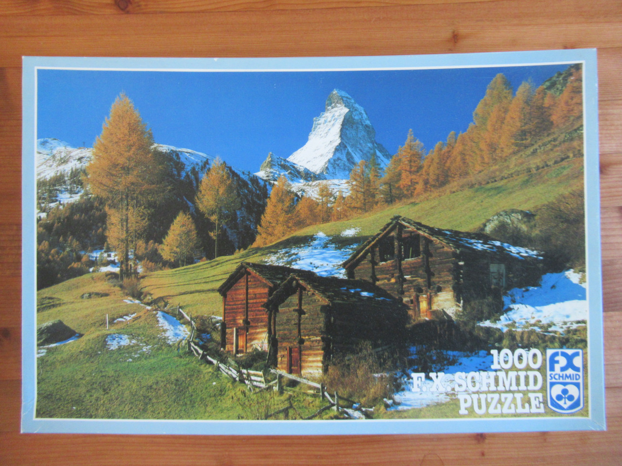 6 leuke volledige puzzels van 1000 stukjes
