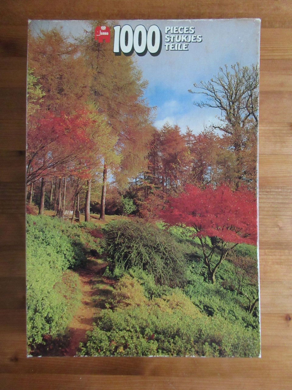 6 leuke volledige puzzels van 1000 stukjes