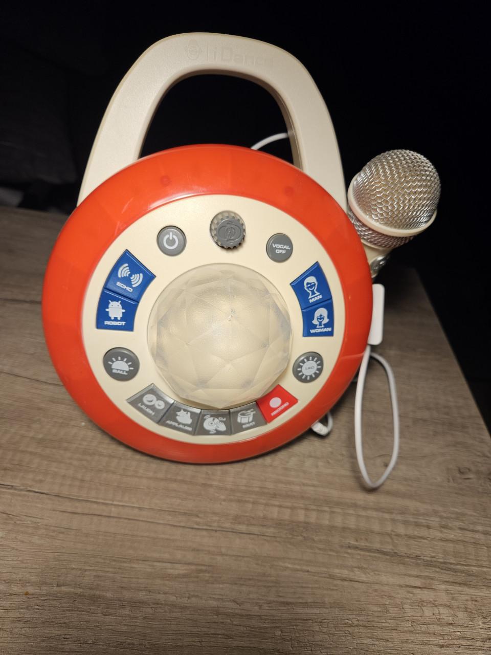 Prima werkend vintage Ideaal karaoke set voor kinderen