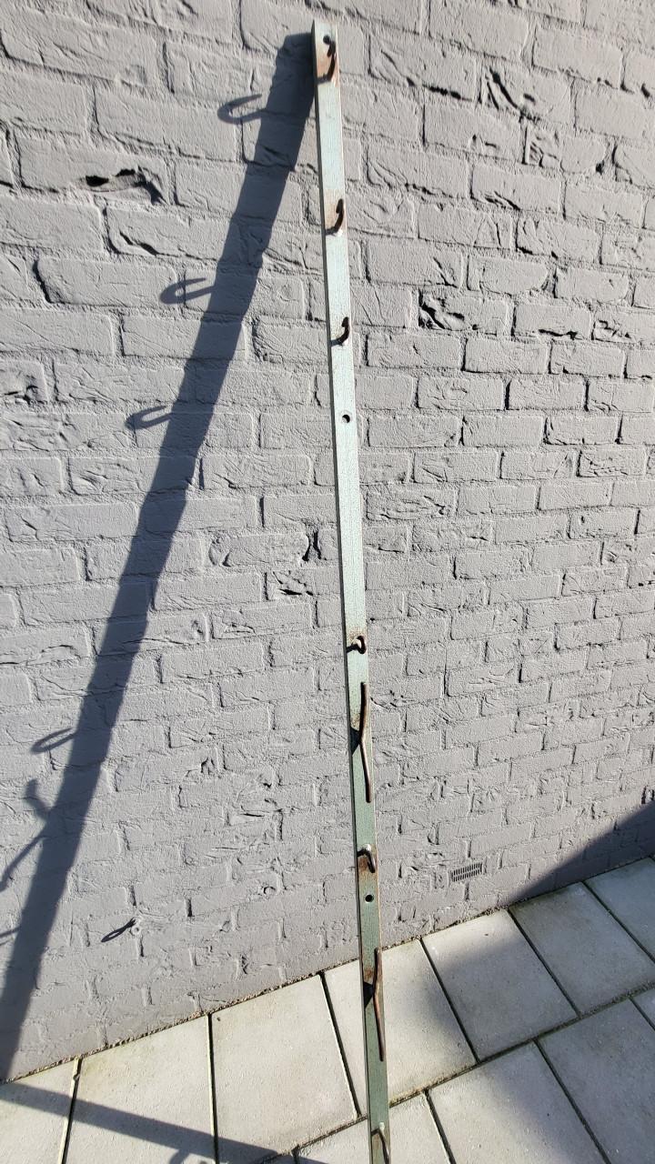 Stalen ophangbalk (wand of plafond)