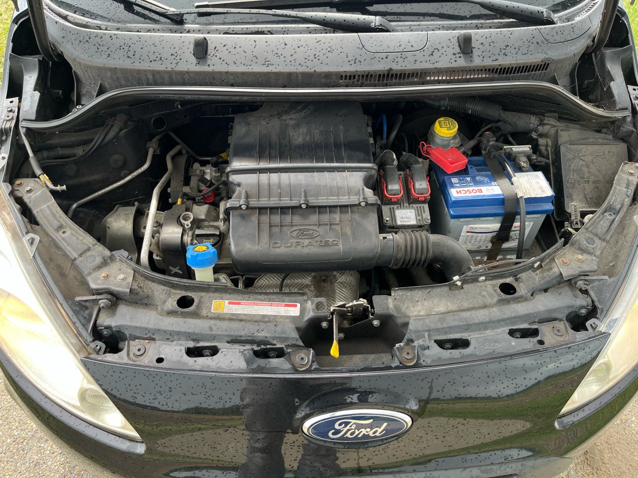 Ford Ka 1.2 2011 Zwart Elek. Ramen + spieg. Airco