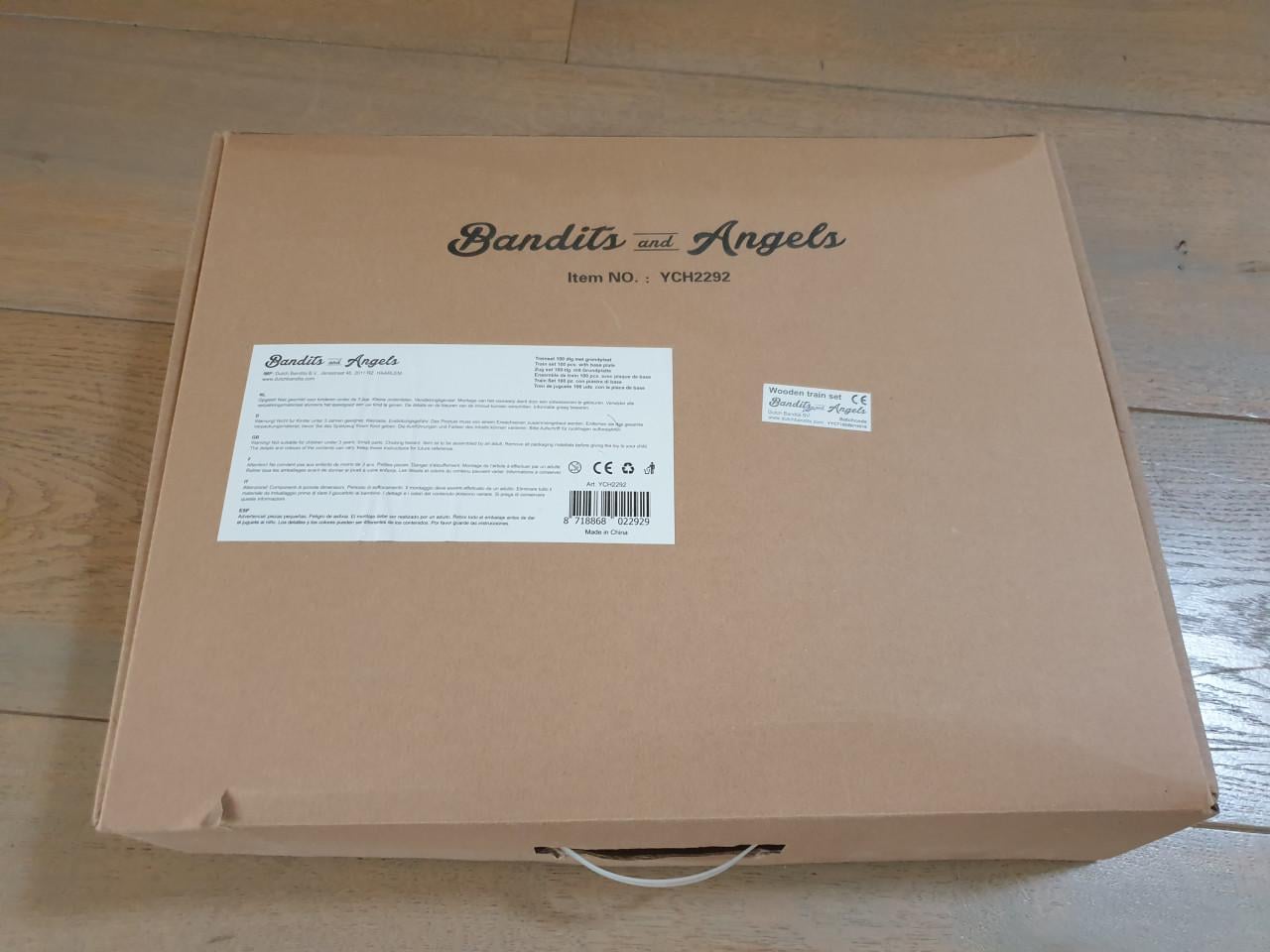 Houten treinset Bandits&Angels
