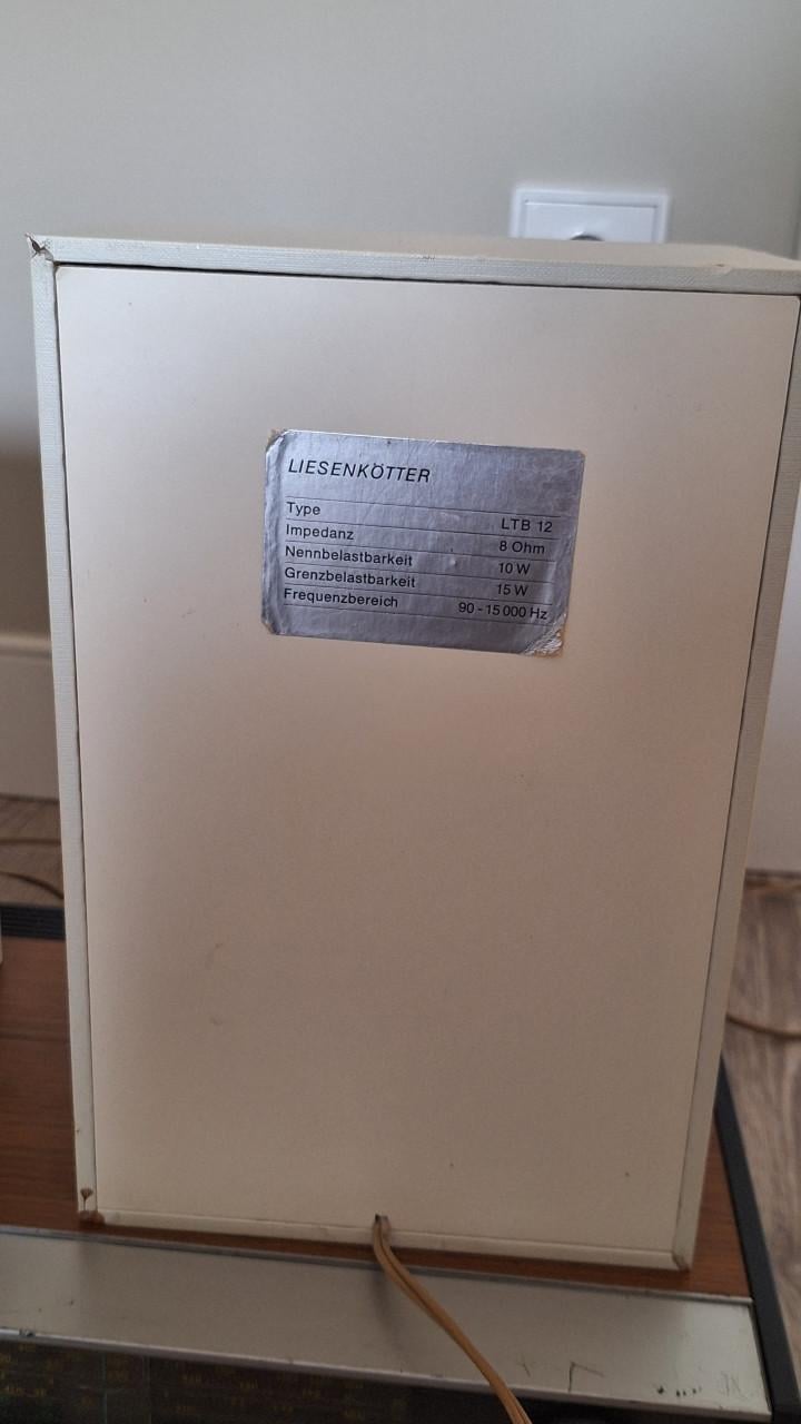 Erres SX 6741 Tuner + Versterker + Liesenkötter LTB 12