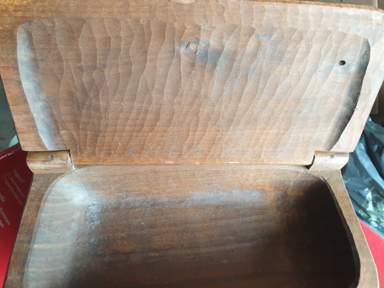 Te koop houten bakje