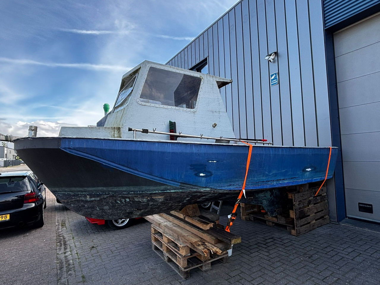 Visboot inboort diesel project!