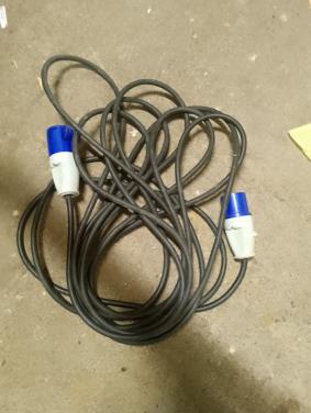 CEE verlengkabel, lengte 10meter.