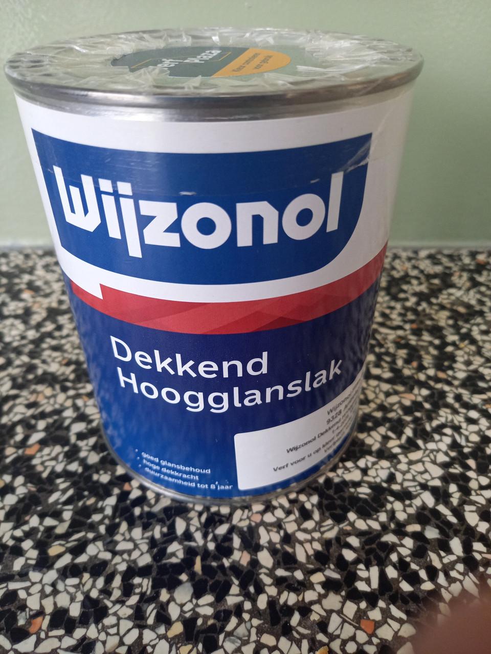 Wijzonol buitenlak nieuw blik