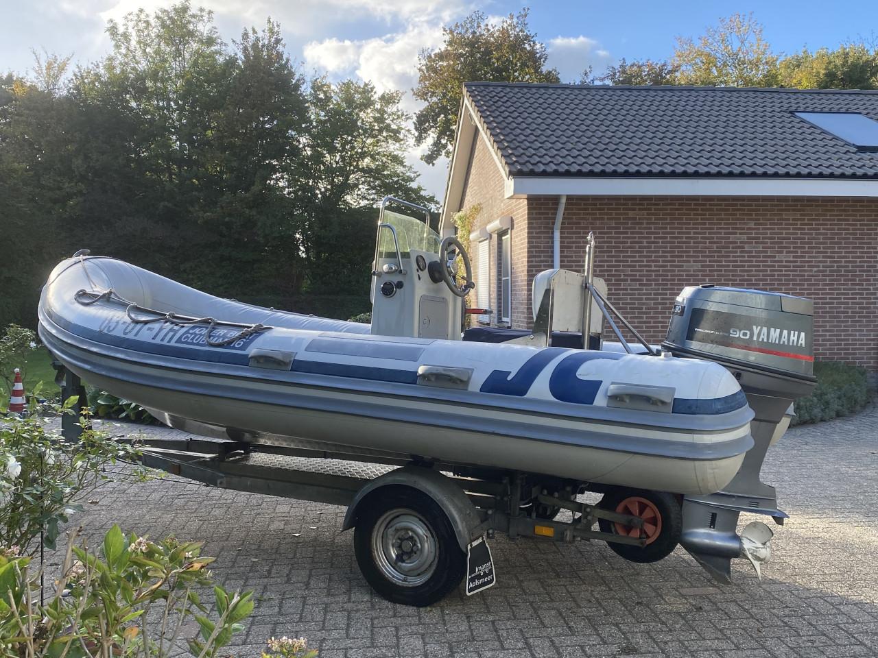 Joker Clubman 16 Rib – 4.70 m – Yamaha 90 PK – Hypalon – Complete set