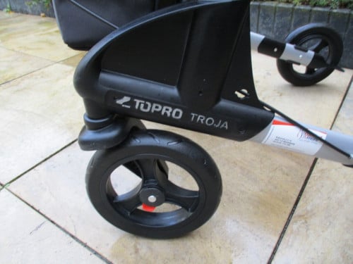 Zgan Topro Troja 2G opvouwbare lichtgewicht rollator met ...