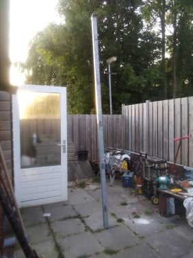 Gegalvaniseerde palen
